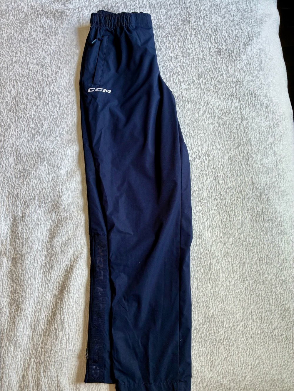 CCM Men's Navy Warm-up Pants